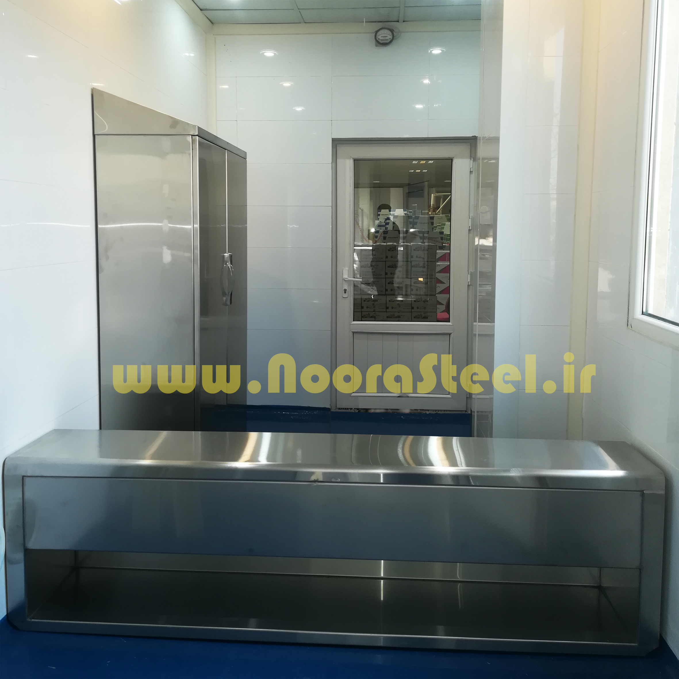 بنچ استیل طرح S - بنچ استیل طرح S